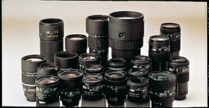 Quelques éléments de la superbe gamme des objectifs Nikkor AF.