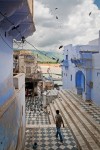 Les abords du lac sacré de Pushkan, en Inde.